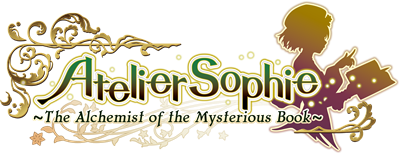 Atelier Sophie: The Alchemist of the Mysterious Book - Clear Logo Image