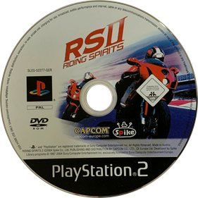 RS2: Riding Spirits - Disc Image