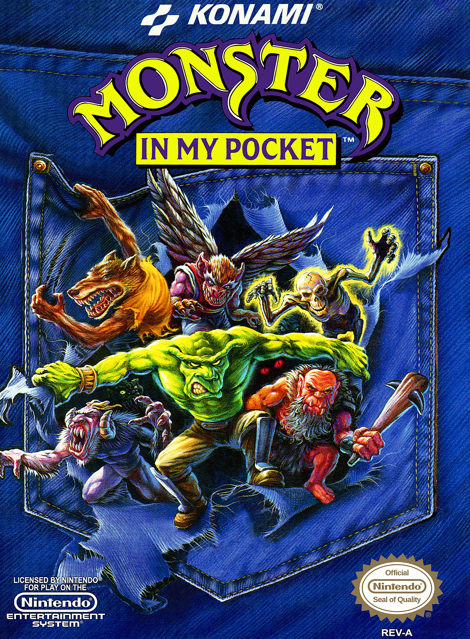 Monster in My Pocket Details - LaunchBox Games Database