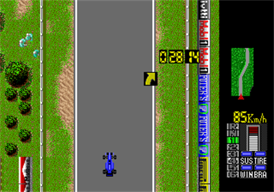 F1 Circus MD - Screenshot - Gameplay Image