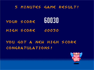 Flight of Pigarus - Screenshot - High Scores Image