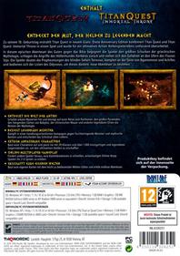 Titan Quest: Anniversary Edition - Box - Back Image