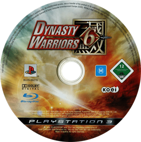 Dynasty Warriors 6 - Disc Image