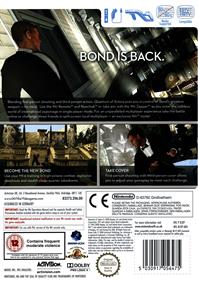 007: Quantum of Solace - Box - Back
