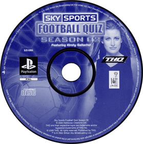 Sky Sports Football Quiz: Season 02 - Disc Image