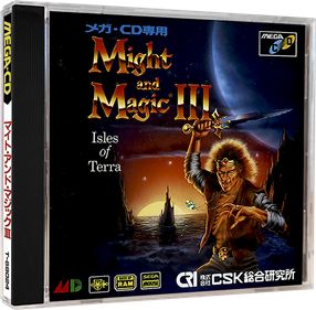 Might and Magic III: Isles of Terra - Box - 3D Image