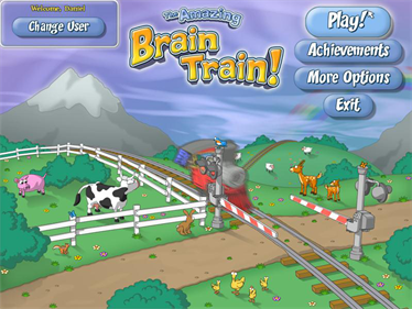 The Amazing Brain Train - Screenshot - Game Title Image