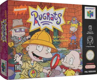 Rugrats: Scavenger Hunt - Box - 3D Image