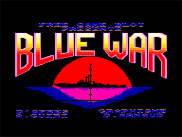 Blue War - Screenshot - Game Title Image