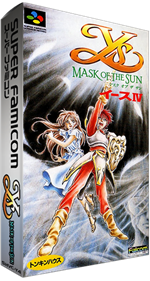 Ys IV: Mask of the Sun - Box - 3D Image