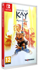 Legend of Kay: Anniversary - Box - 3D Image