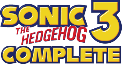 Sonic The Hedgehog 3 Complete - Clear Logo Image