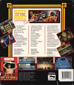 Best of the Best: Championship Karate - Box - Back Image