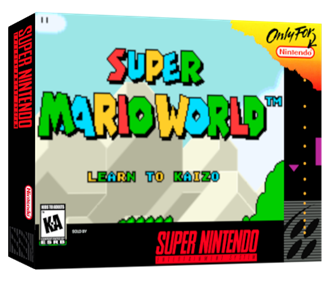 Super Mario World: Learn 2 Kaizo - Box - 3D Image