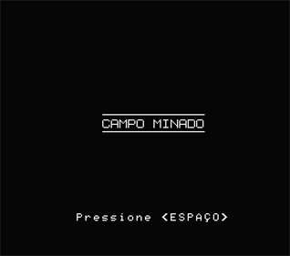 Campo Minado - Screenshot - Game Title Image