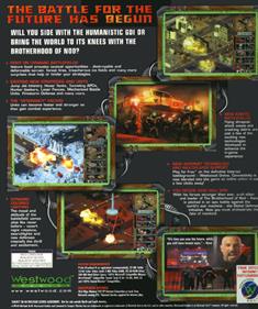 Command & Conquer: Tiberian Sun - Box - Back Image