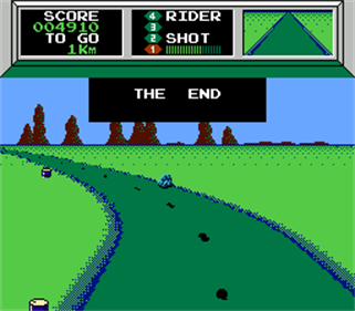 Mach Rider - Screenshot - Game Over Image