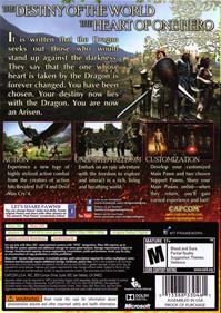 Dragon's Dogma - Box - Back Image