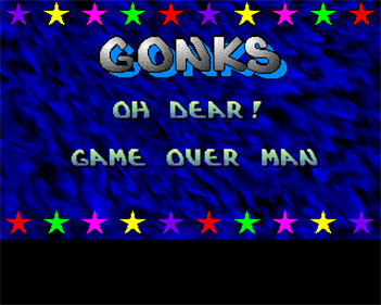 Gonks - Screenshot - Game Over Image