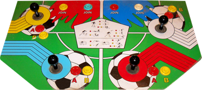 World Soccer Finals - Arcade - Control Panel Image