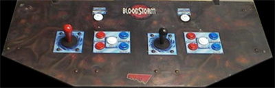 BloodStorm - Arcade - Control Panel Image