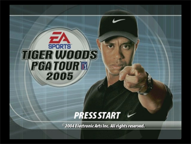 Tiger Woods PGA Tour 2005 - Screenshot - Game Title Image