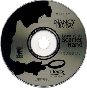 Nancy Drew: Secret of the Scarlet Hand - Disc Image