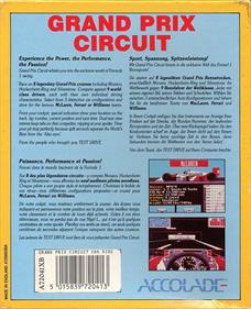 Grand Prix Circuit - Box - Back Image