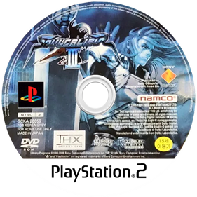 SoulCalibur III - Disc Image