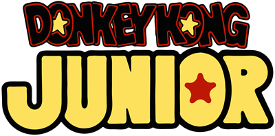 Donkey Kong Junior - Clear Logo Image