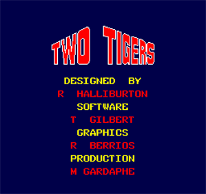 Two Tigers - Screenshot - Game Title Image