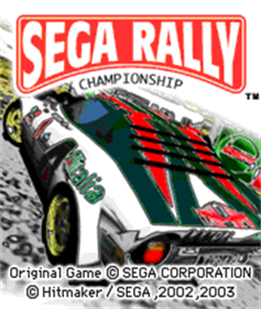 Sega Rally Championship - Screenshot - Game Title Image