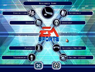 NHL 2000 - Screenshot - Game Select Image