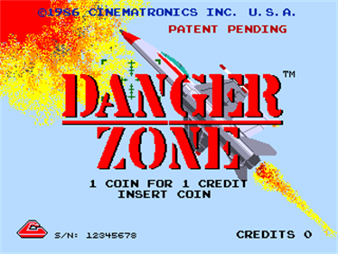 Danger Zone - Screenshot - Game Title Image
