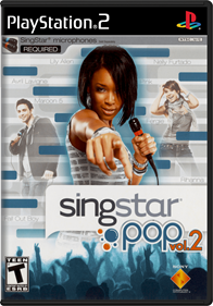 SingStar: Pop Vol. 2 - Box - Front - Reconstructed Image