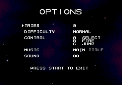Alien 3 - Screenshot - Game Select Image