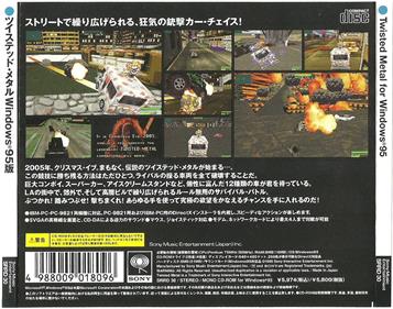 Twisted Metal - Box - Back Image