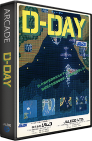 D-day (Jaleco) - Box - 3D Image