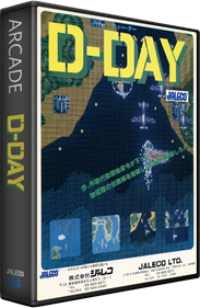 D-Day (Jaleco) - Box - 3D Image