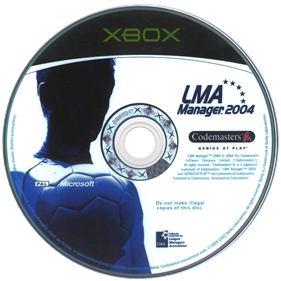 LMA Manager 2004 - Disc Image