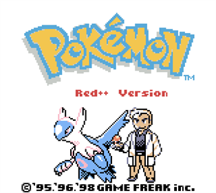 Pokémon Red++ - Screenshot - Game Title Image