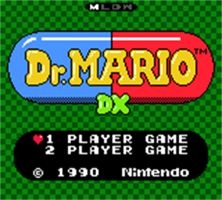 Dr. Mario DX - Screenshot - Game Title Image