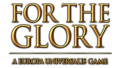 For the Glory: A Europa Universalis Game - Clear Logo Image
