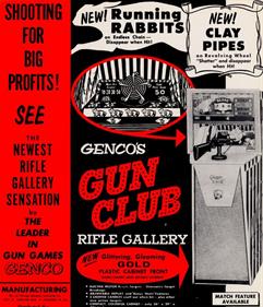 Gun Club - Advertisement Flyer - Front Image