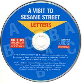 A Visit to Sesame Street: Letters - Disc Image