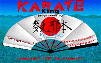 Karate King - Screenshot - Game Title Image