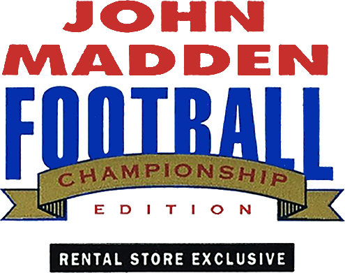 John Madden Football: Championship Edition Images - LaunchBox Games Database