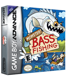 Monster! Bass Fishing - Box - 3D Image