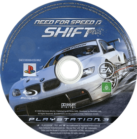 Need for Speed: Shift - Disc Image