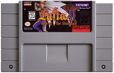 Lufia II: Rise of the Sinistrals - Fanart - Cart - Front
